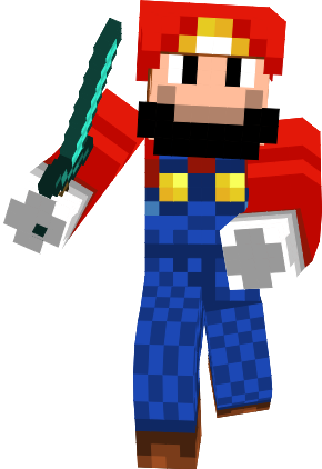 Mario Player Skin NovaSkin