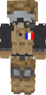 militaire skin mc