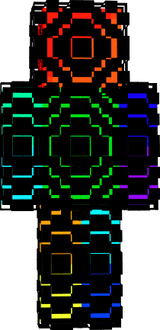 awesome 3-D minecraft skin