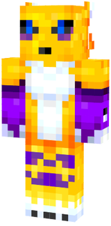 Renamon Minecraft Skin