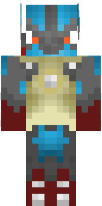 Preview of texture: Mega Lucario(e non mega pokemon come dice nova skin)