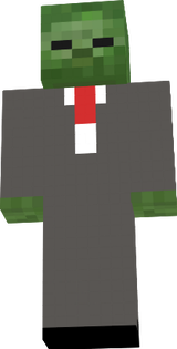 Zombie in a suit