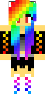Regenbogen-Mädchen 3