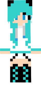 blue fox girl