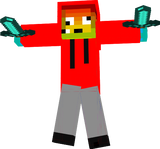 red hodie slime