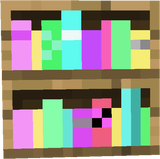 rainbow bookshelf