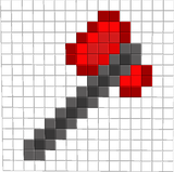 Blood red