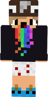 durpy cow rainbow puke 