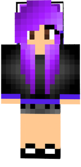Skin Cabelo Roxo
