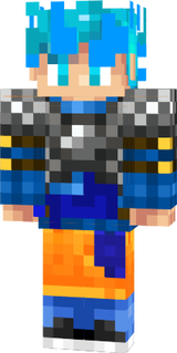 goku gerrero azul