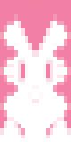 Test cape lapin rose