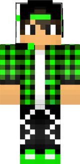 green black white