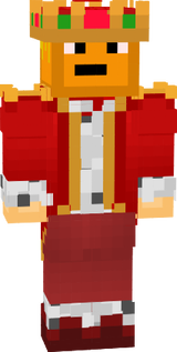 Skin minecraft Roi-pancakes