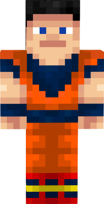 Preview of texture: steve in goku suit