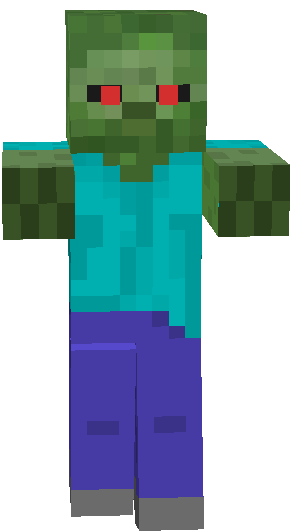 Preview of texture: Zombie (3D eyes)