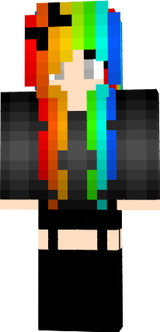 rainbow girl