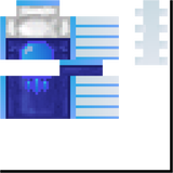dark blue bed