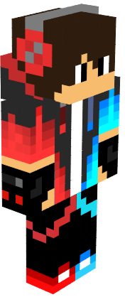 Preview of texture: red and blue creeper 2