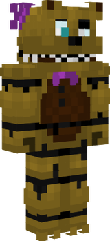 Fredbears Fright Dismantled Fredbear