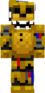 withered golden freddy fnaf 2