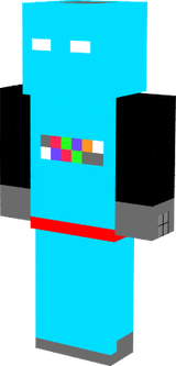 neon robot
