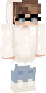 uma skin dhr de oculos