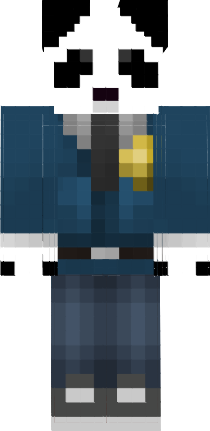 Preview of texture: Panda Police build by Minecrafter_Marc