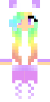 rainbow girl