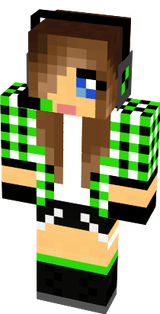 Jade's minecraft skin