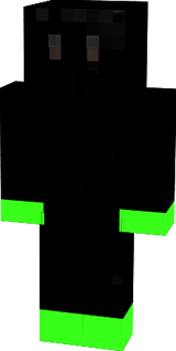 black and green