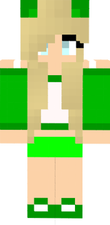 Green girl