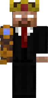 king herobrine in smoking