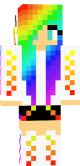 Rainbow Dragon girl