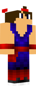 samuel com roupa do gohan
