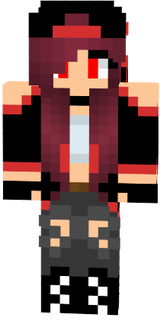 Evil hoodie girl