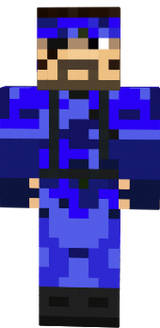 Aquatic Blue Big Boss Snake