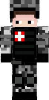 Maxed dunkler Soldat
