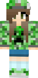 Tomboy Skater Girl Creeper Brown Haired