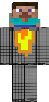 Steve flying
