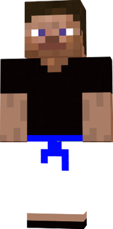 steve con remera negra
