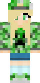 Creeper Girl Blonde Hair Tomboy Skater