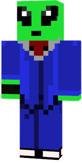 Alien Minecraft skin