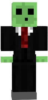 slime in suit