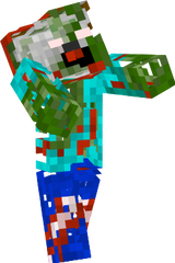 herobrine is back and he is a zombie
