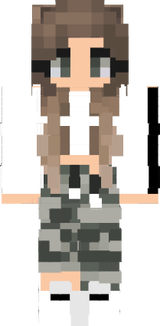 Adidas girl skin for minecraft hotsell