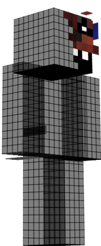 half of tjoc foxy's head