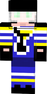 Blues Hockey Player