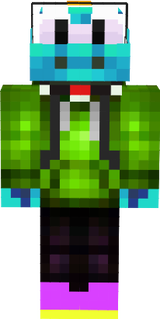 light blue yoshi gamer