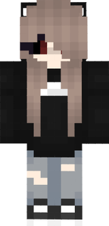 cute emo girl with evil eyes (slim)