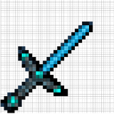 sword moon blue cool
